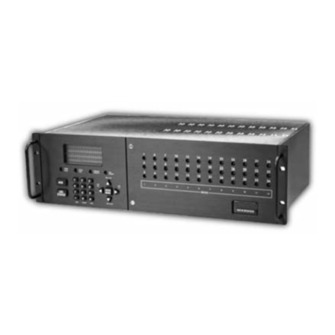 Honeywell MX8000 Operating instructions