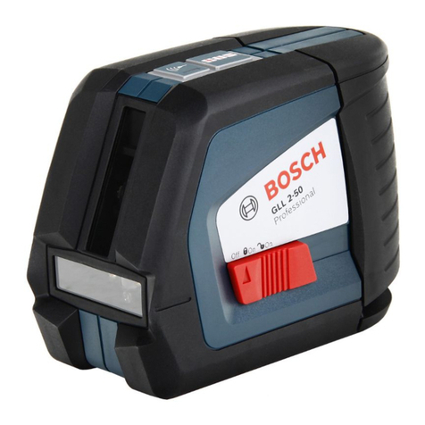 Bosch GLL 2-50 Professional Original instructions
