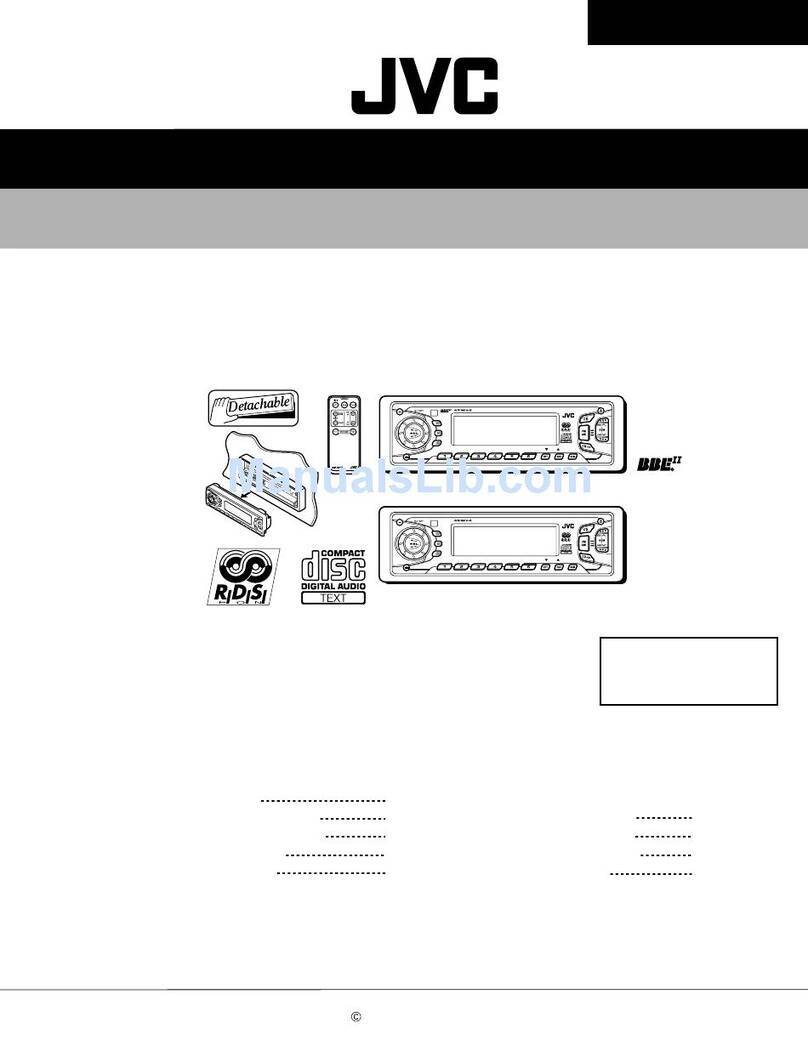 JVC KD-SX991R User manual