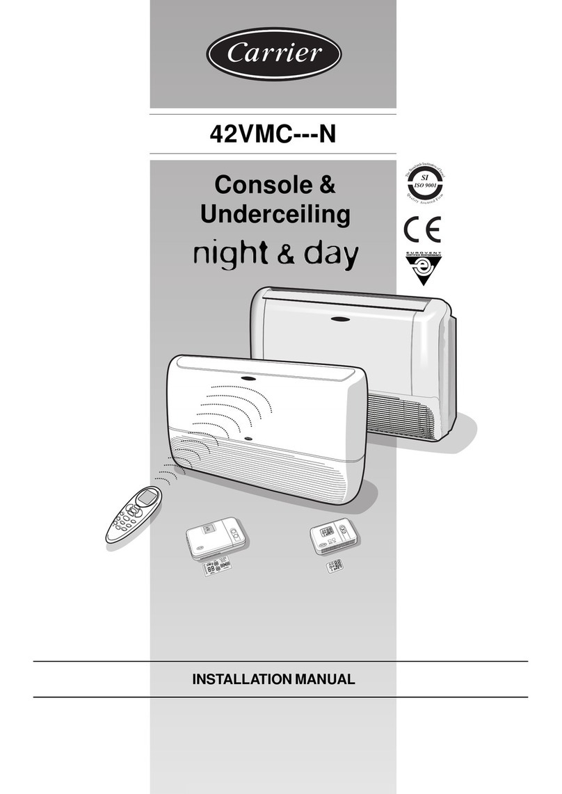 Carrier 42VMC---N User manual Carrier 42VMC---N User manual