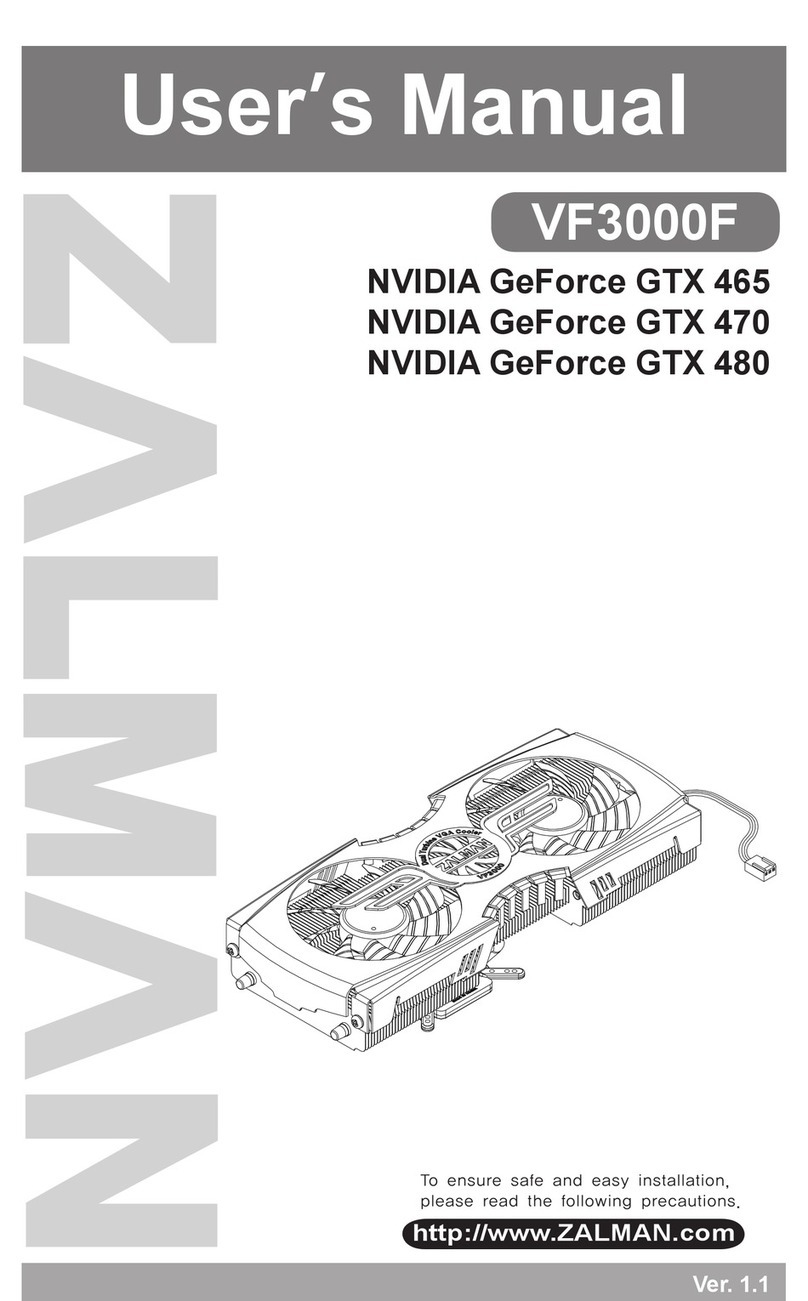 ZALMAN vf3000f user manual