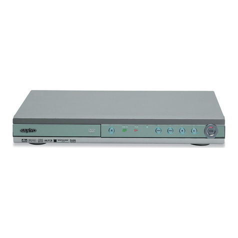 Sanyo DVD-SL40 User manual Sanyo DVD-SL40 User manual
