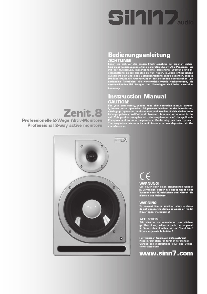 Sinn7 Zenit.8 instruction manual