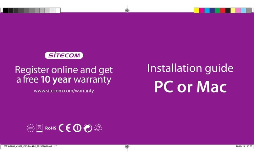 Sitecom WLX-2000 User manual