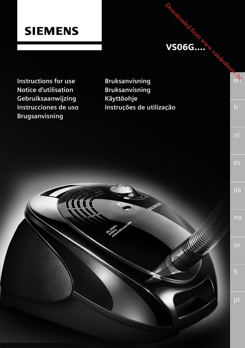 Siemens vs06g series User manual