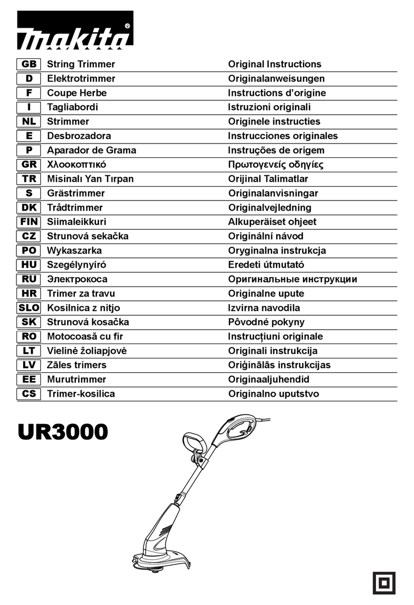 Makita ur3000 User manual