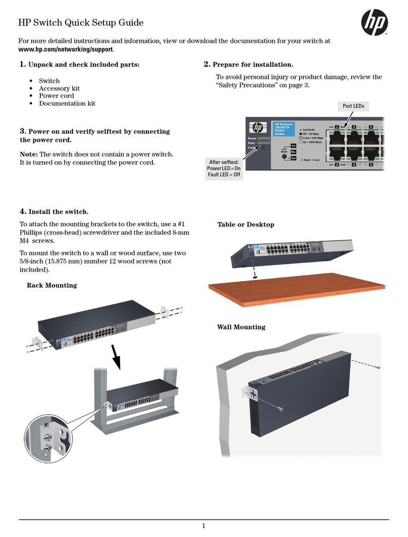 HP v1810g User manual