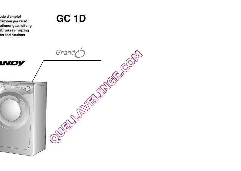 Candy GC1082D1 User instructions Candy GC1082D1 User instructions