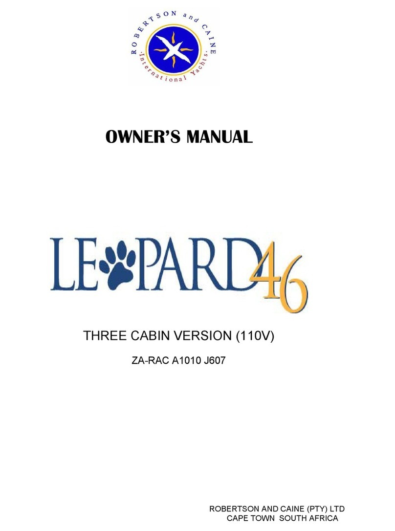 Robertson and caine LePard 46 owner's manual