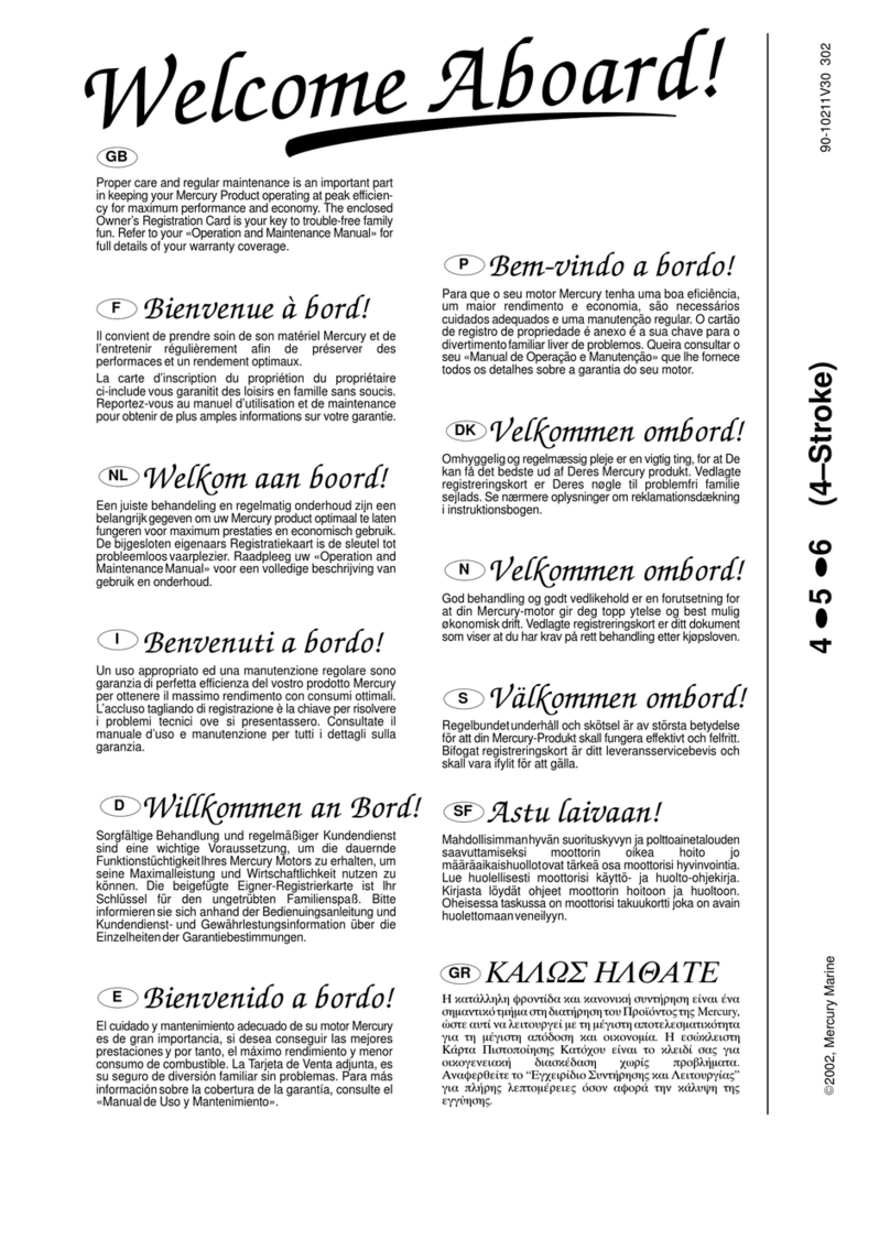 Mercury VesselView 4 User manual
