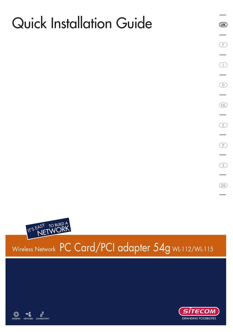 Sitecom WL-112 Quick installation guide