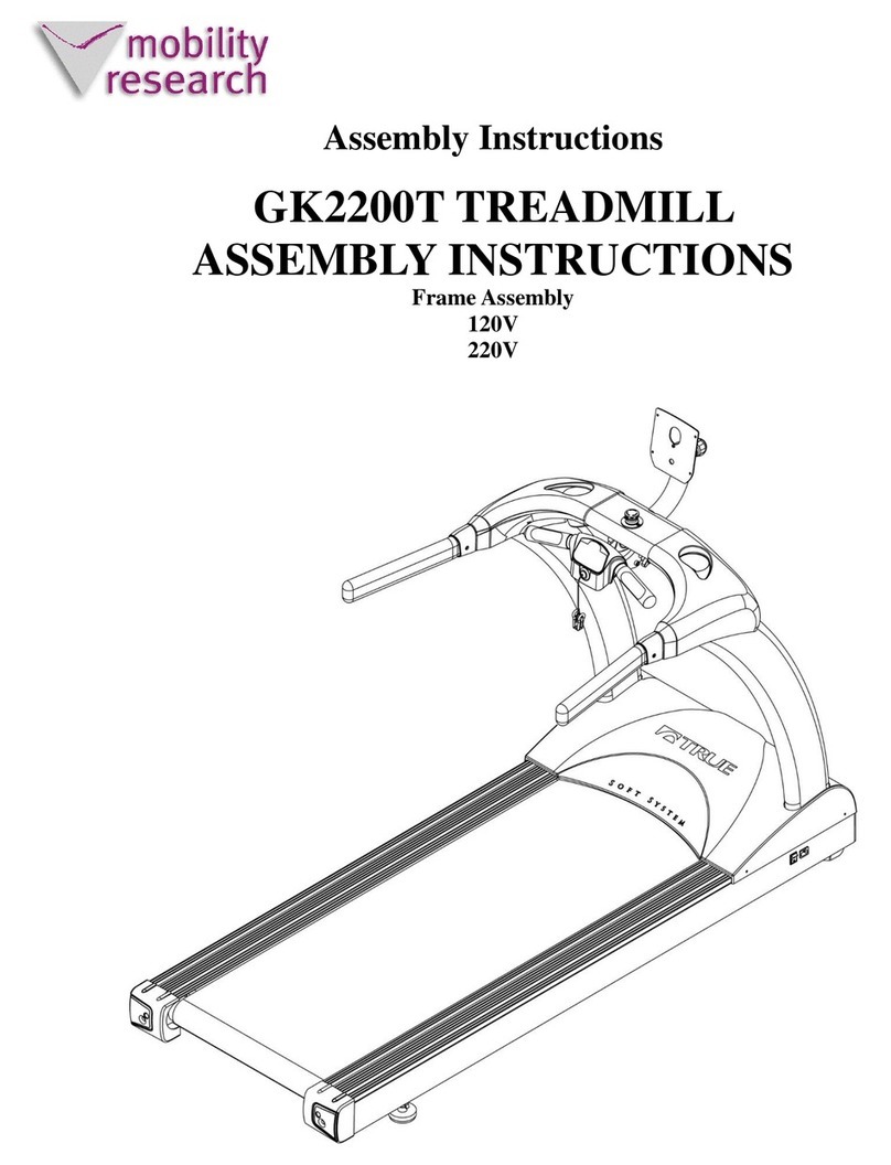 True GK2200T Assembly instructions
