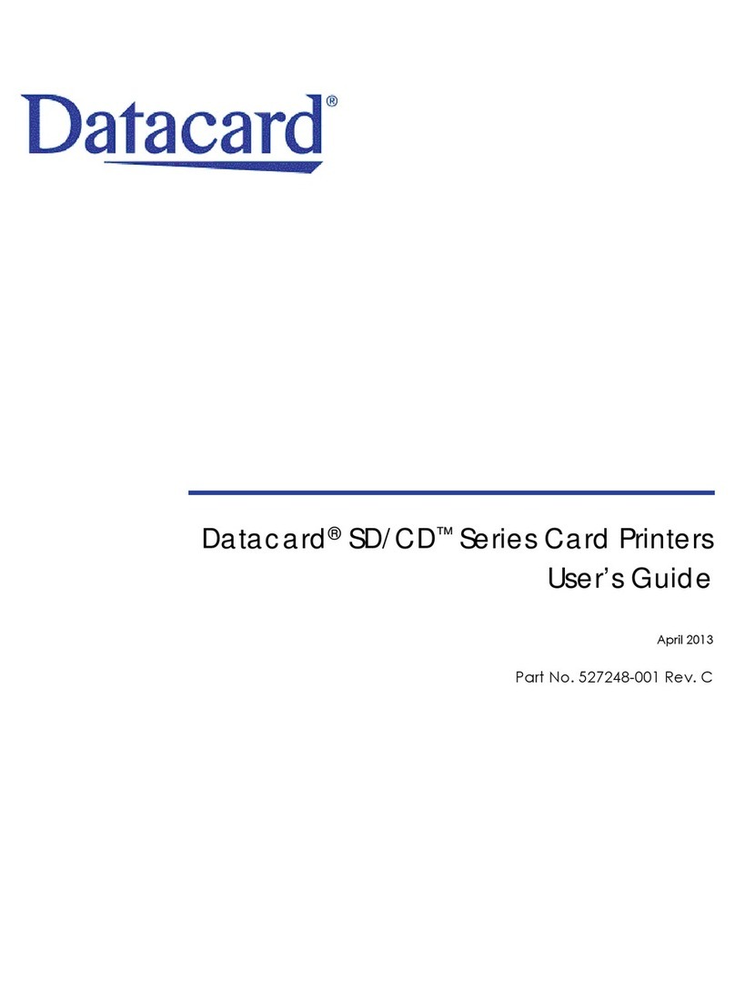 DataCard CD Series User manual DataCard CD Series User manual