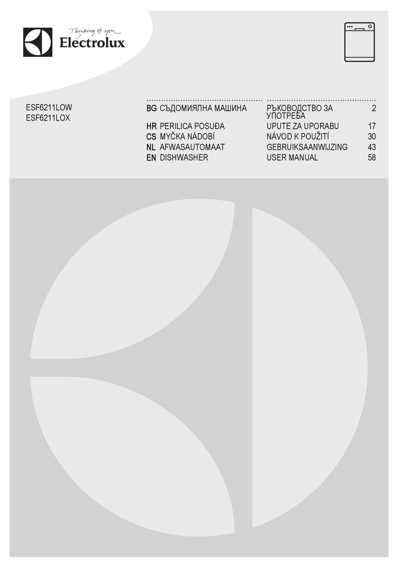 Electrolux ESF6211LOW user manual