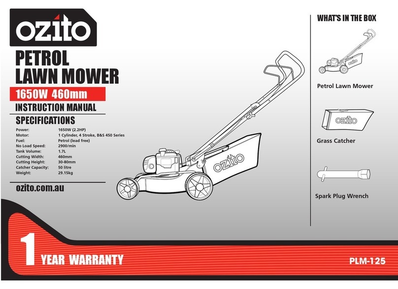 Ozito PLM-125 User manual