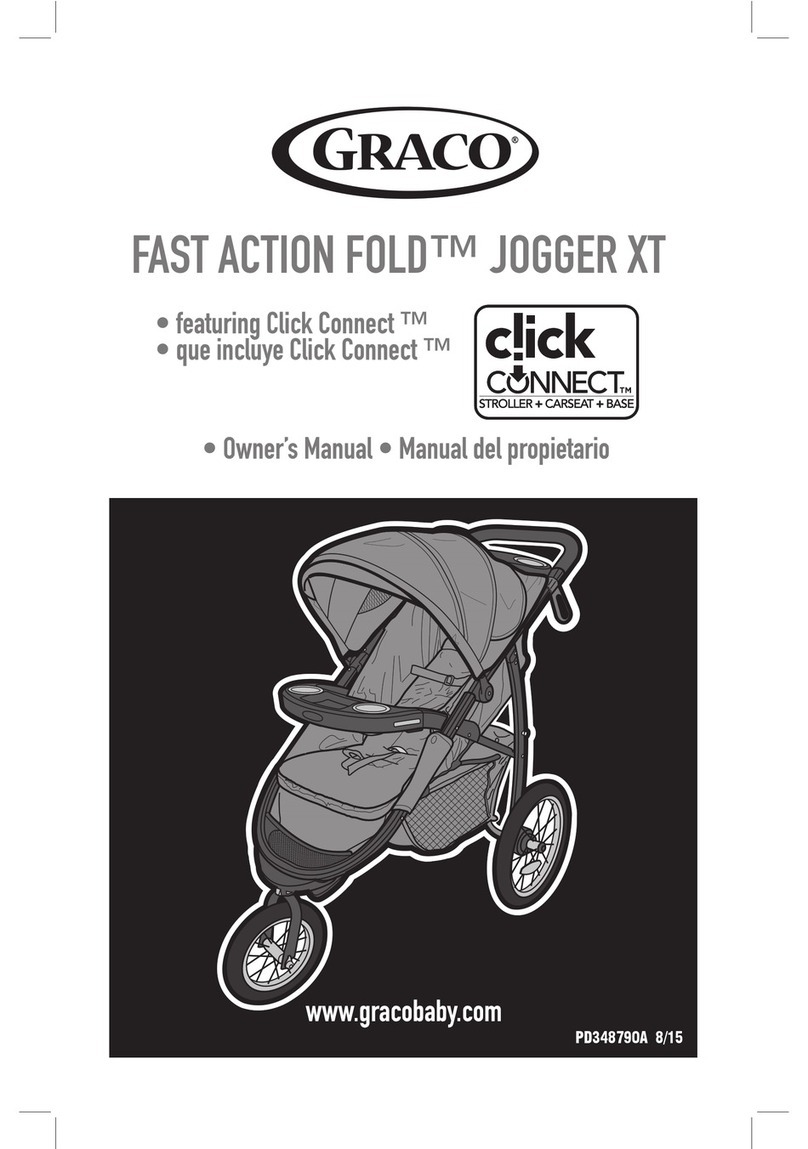Graco FAST ACTION FOLD JOGGER XT User manual
