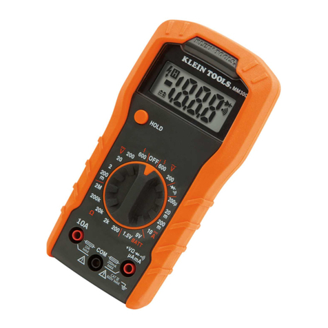 Klein Tools MM300 User manual