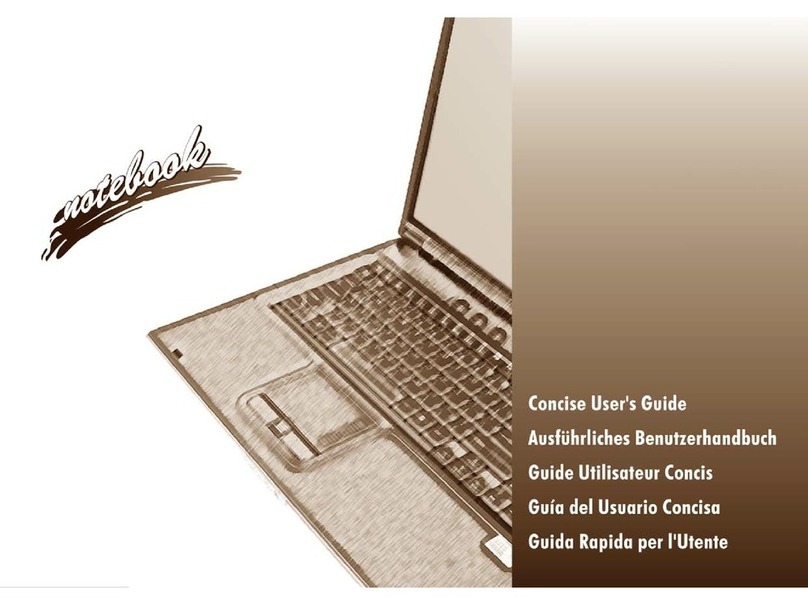 Clevo M570TU User manual