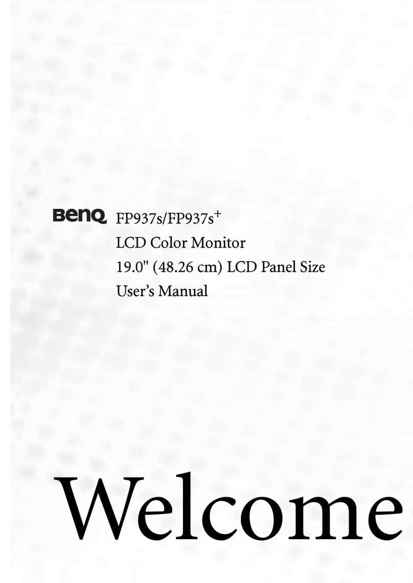 BenQ FP937S user manual