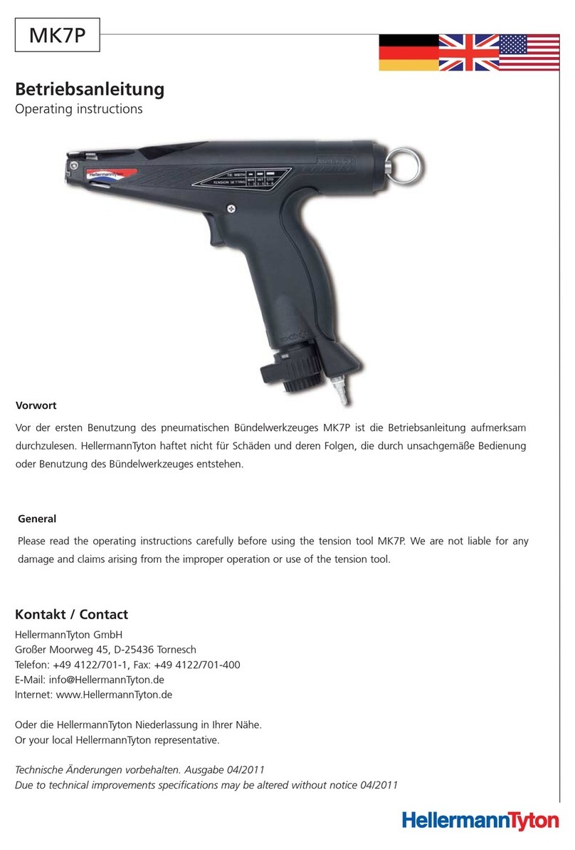 Hellermann Tyton mk7p User manual
