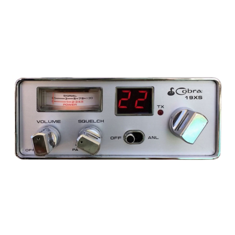 Cobra 19xs User manual