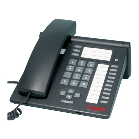 Avaya T3 Comfort User manual