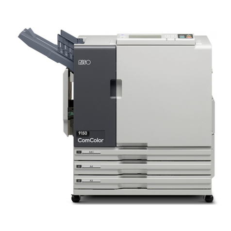 Riso ComColor 9150 User manual