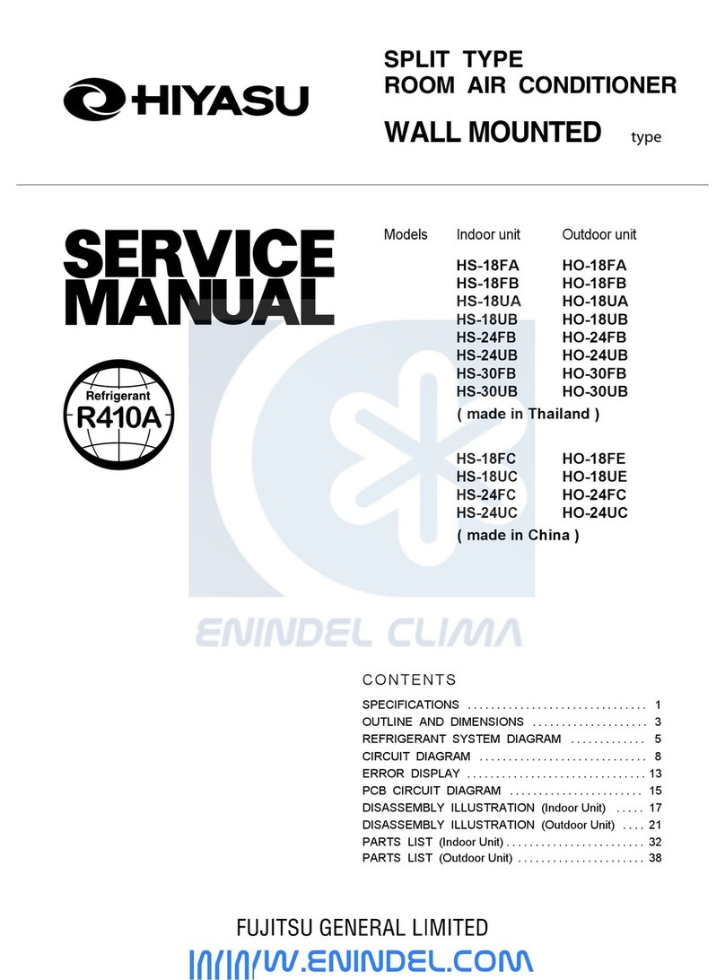 Hiyasu HS-18FA User manual