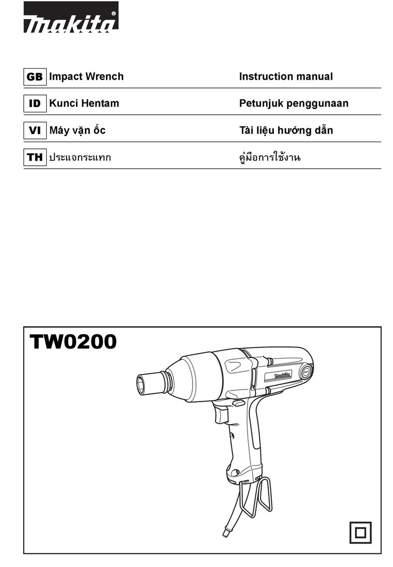 Makita tw0200 User manual