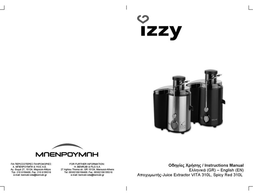 izzy VITA 310L User manual izzy VITA 310L User manual