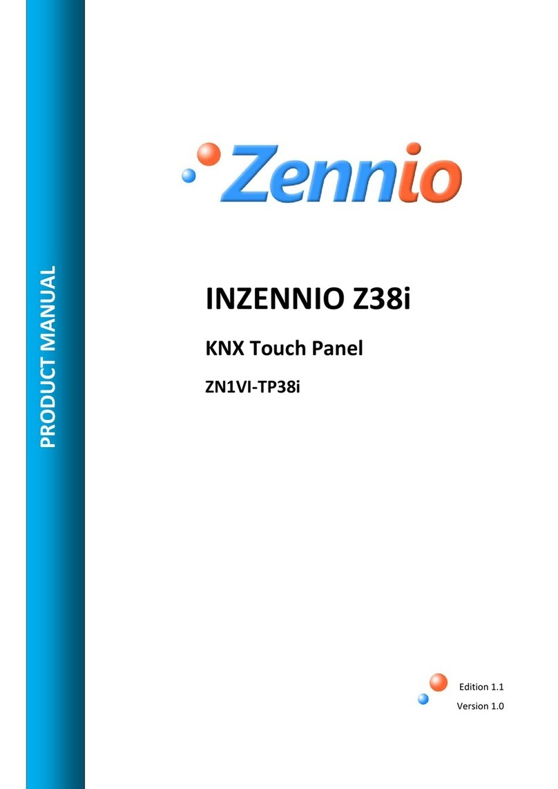 Zennio InZennio Z38i product manual