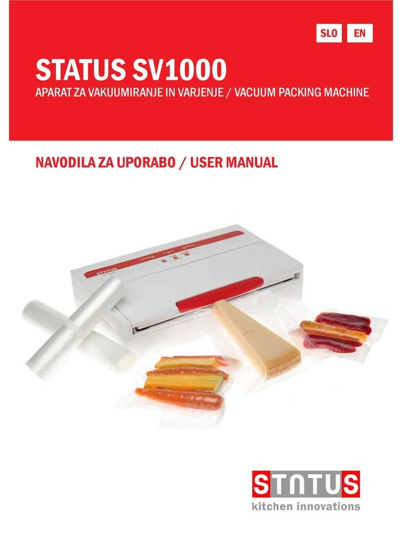 Status Instruments sv1000 user manual