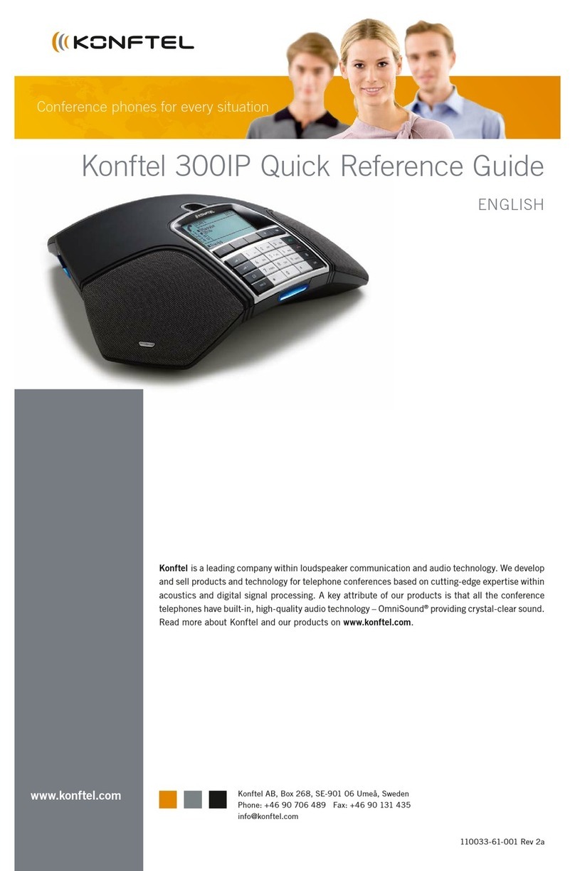 Konftel Konftel 300IP User manual