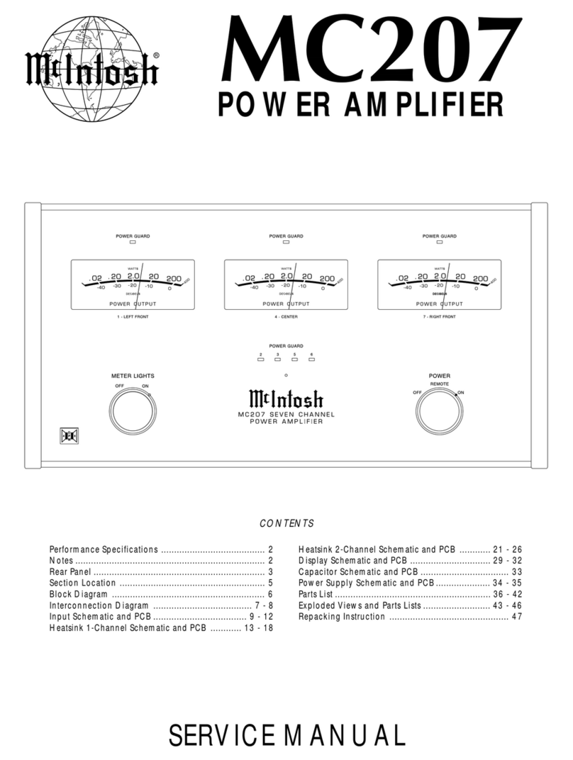 McIntosh MC207 User manual
