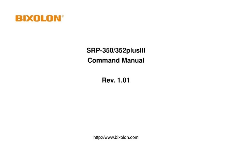 BIXOLON SRP-350plusIII SRP-352plusIII Installation instructions