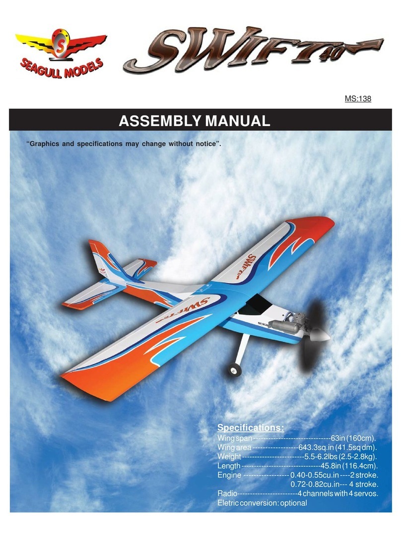 Seagull Models SWIFT40 User manual Seagull Models SWIFT40 User manual