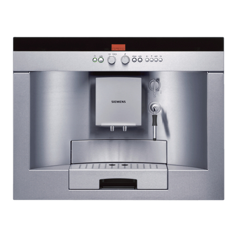 Siemens TK 68 E 570 operating instructions