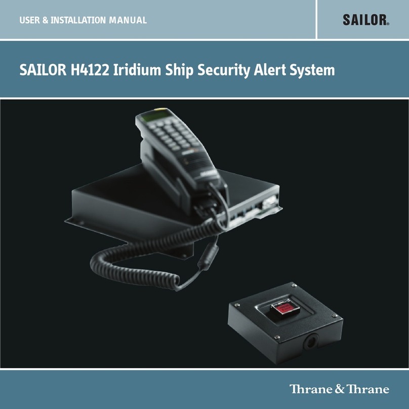 Sailor H412 User & installation manual