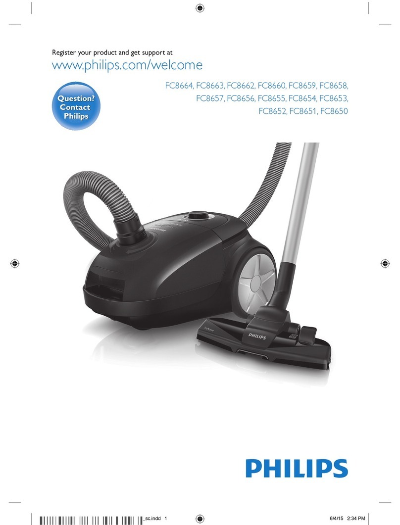 Philips FC8660 User manual