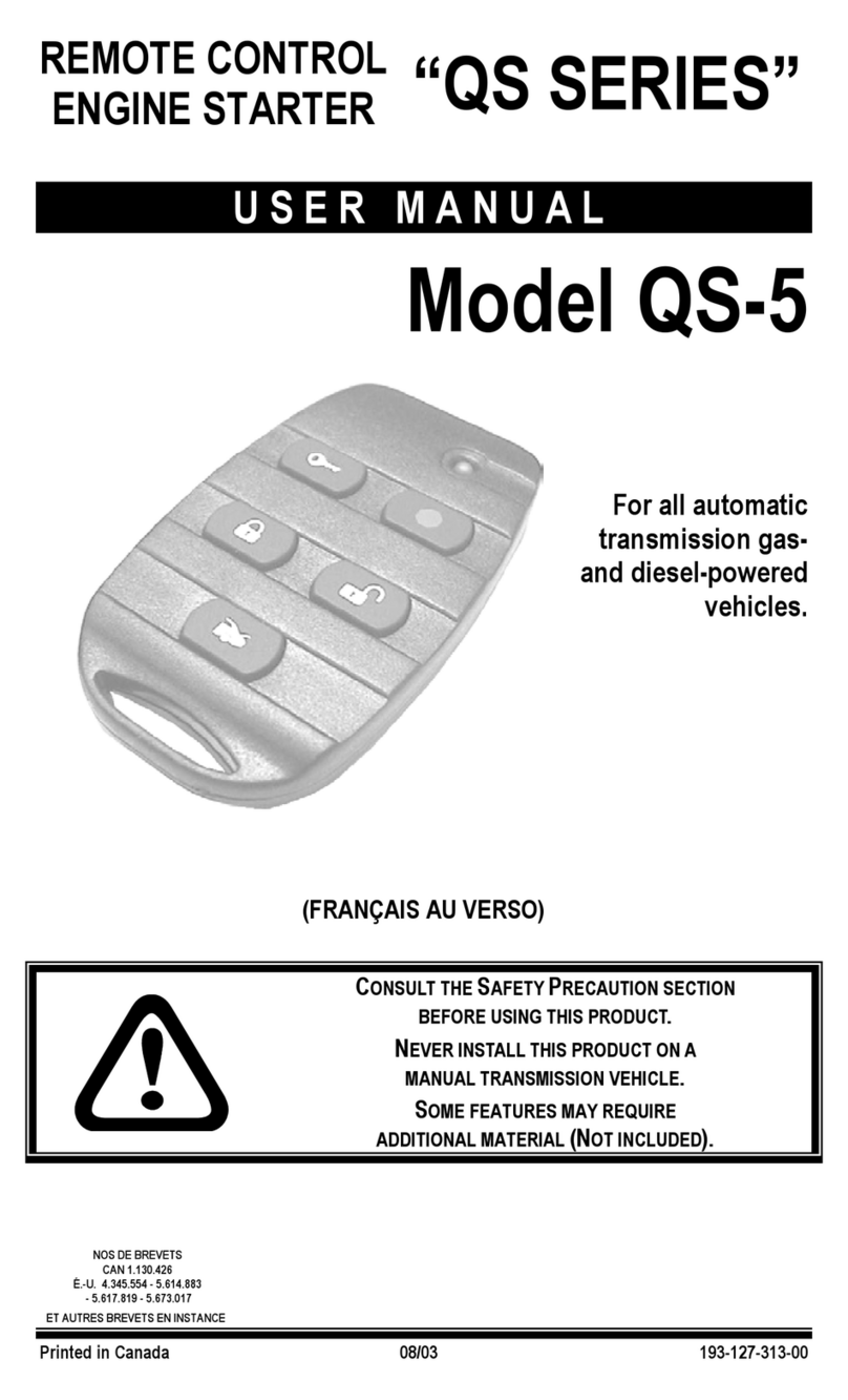 AstroStart QS-5 user manual