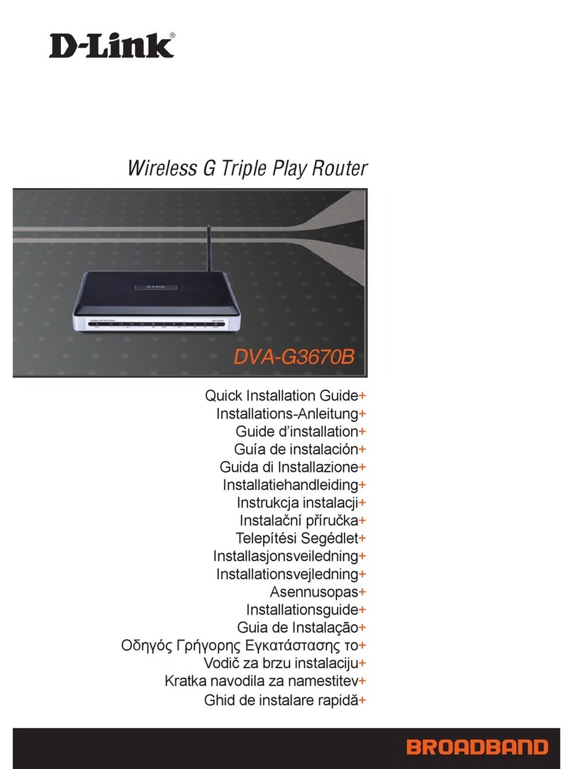 D-Link DVA-G3670B User manual