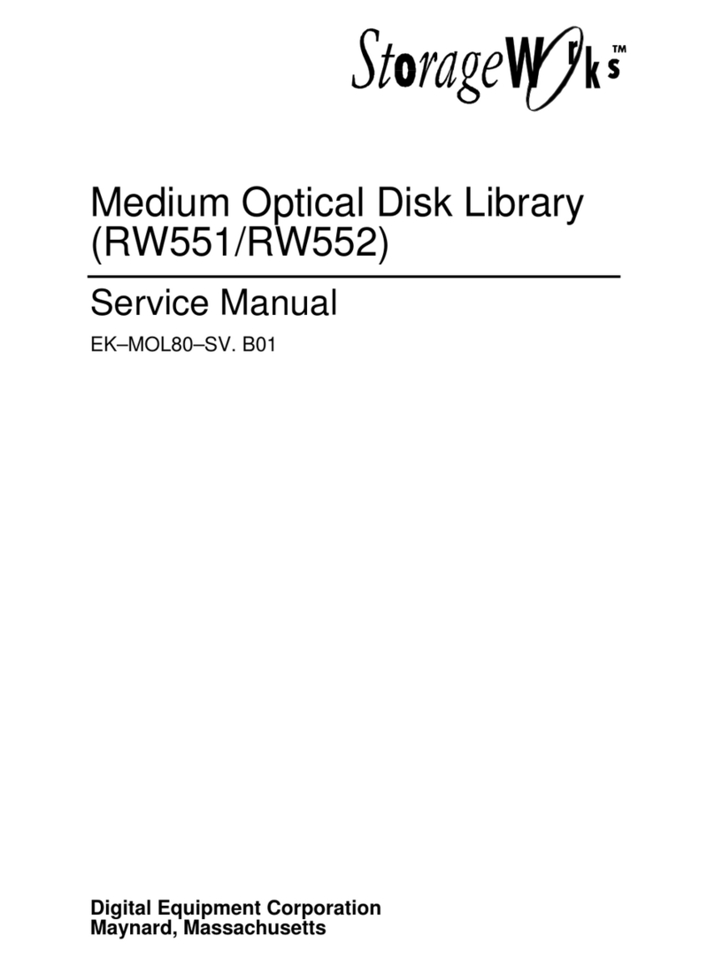 StorageWorks RW551 Service manual