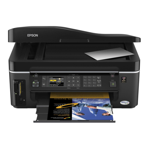 Epson Stylus Office BX600FW Series Assembly instructions