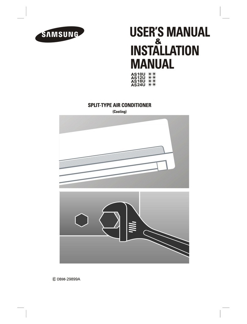 Samsung AS10U Series User's manual & installation manual