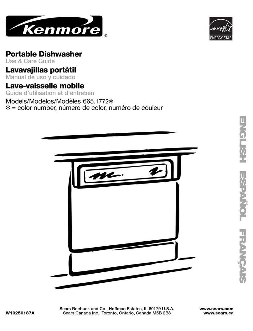 Kenmore 665.1772 Series User manual