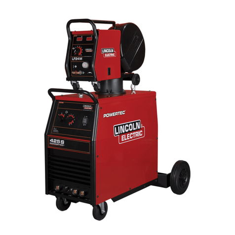 Lincoln Electric PowerTec 365s Operator's manual