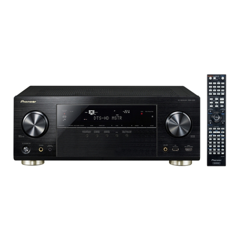 Pioneer vsx-1123 User manual Pioneer vsx-1123 User manual