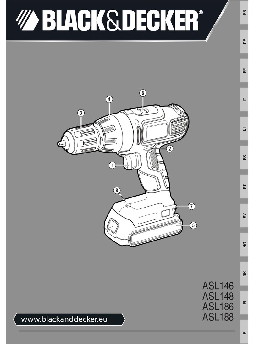 Black & Decker ASL146 User manual