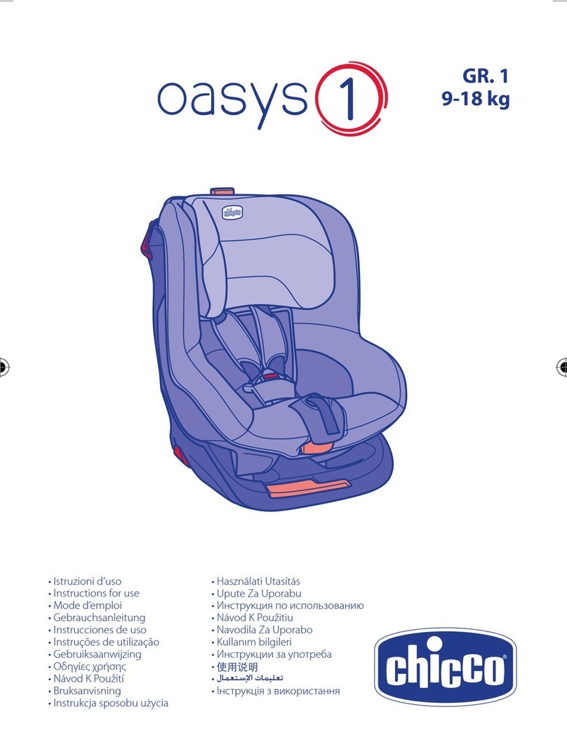 Chicco Oasys 1 isofix User manual