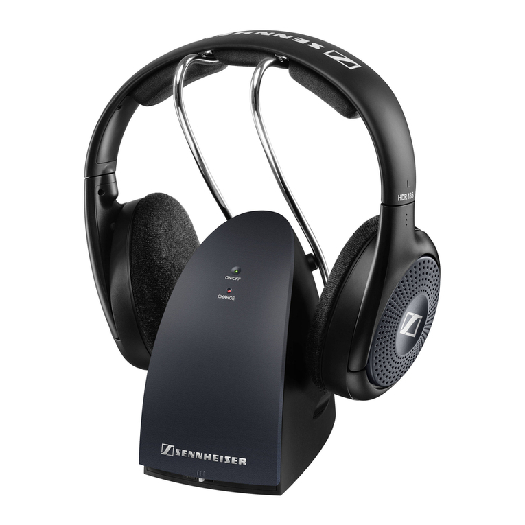 Sennheiser RS 135 User manual